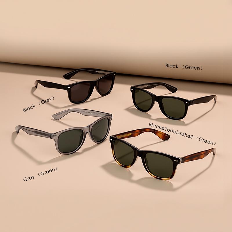 Lunettes de Soleil Carrées Vintage Mode Hommes Femmes Marque de Luxe Haute Qualité Designer Lunettes de Soleil Conduite Pêche Lunettes UV400