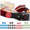 10Pcs PE Rubber Guitar Strap Lock Blocks Washer Guitar Strap Locking Protector  Guitar Accessories