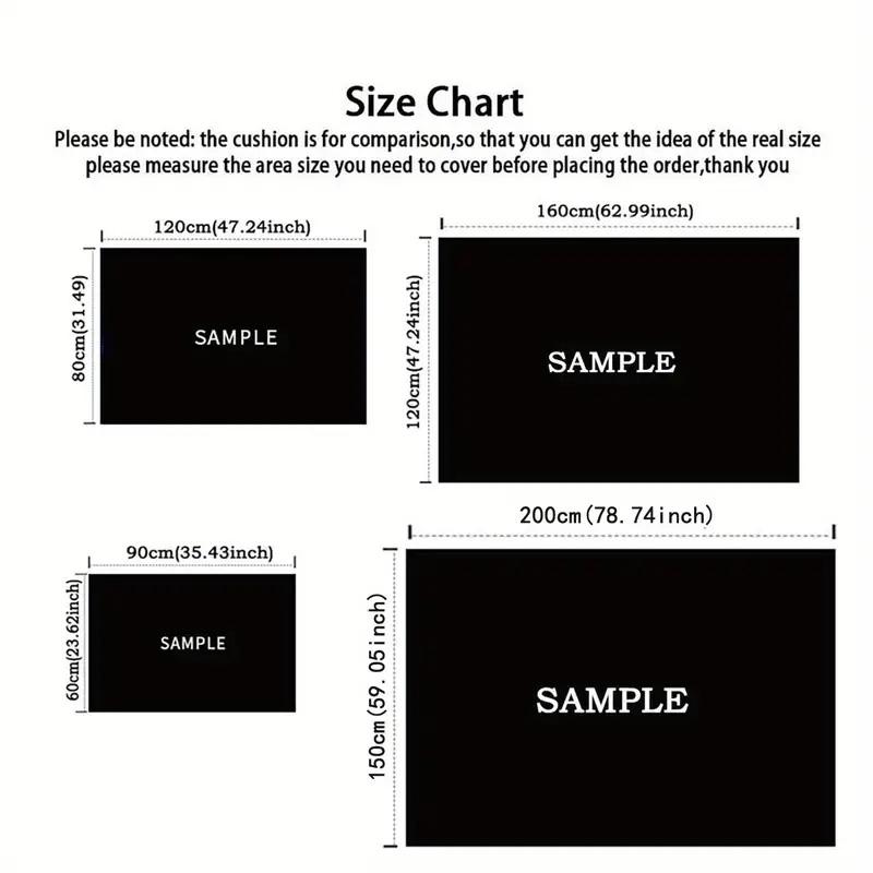 Naruto NonSlip Carpet Rug for Living Room Bedroom Home Sofa Decoration,Kids play Non-slip Floor Mat