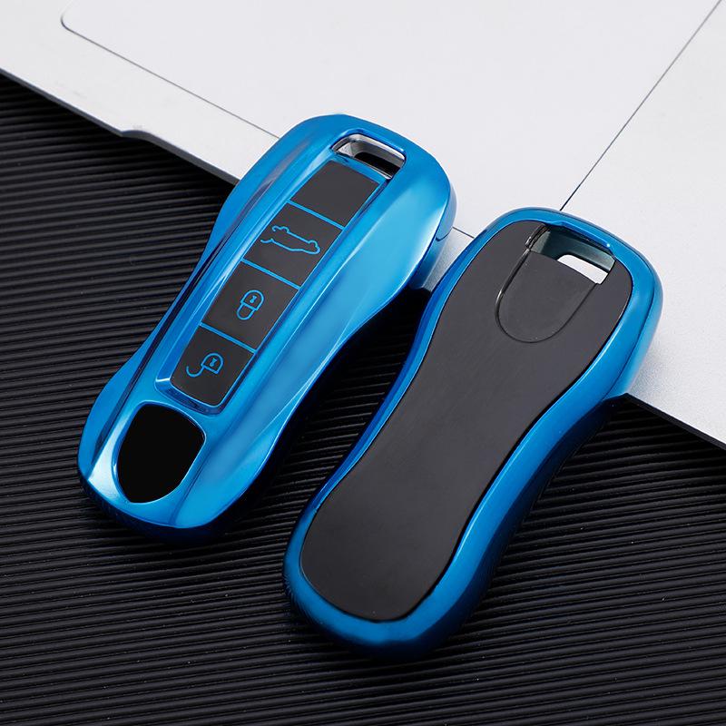 Compatible Porsche Key Case Shell for New and Old Models - 20 Cayenne, 911, Panamera.