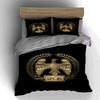 Golden Eagle Emblem. Bedding Duvet Cover Sets Duvet Covers Pillowcases Gifts (1 * Duvet Cover 2 * Pillowcases, Without Duvet Insert)