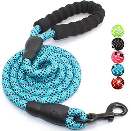 

SUSWIM Durable Dog 150cm x with Sponge Handle and Highly Visible Luminous Suitable for Medium and Large Bonus Hognse Included Leash, 1.2cm, синій