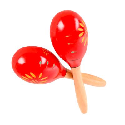Aristal Maracas Sounds Just by Wooden Rhythm and Percussion Set of for Music and Halloween [Fun Shaking] Instrument, 2, Education, Parties, Events,