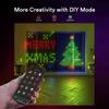RGB Smart Curtain Lights Music Sync LED Party Lights New DIY Pattern Lights  for Valentine's Day