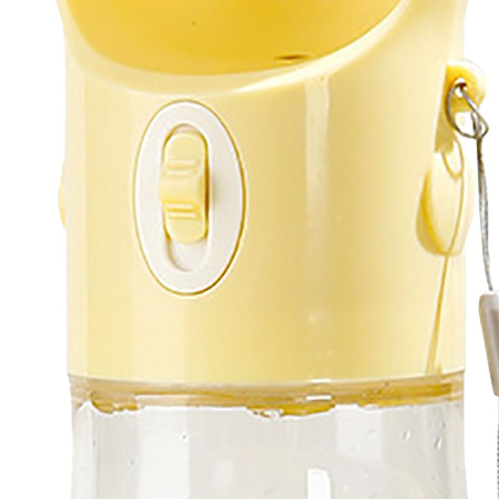 Pet Water Food Bottle Leakage Proof Portable Dog Water Dispenser with Drinking Feeder for Travel Walking
