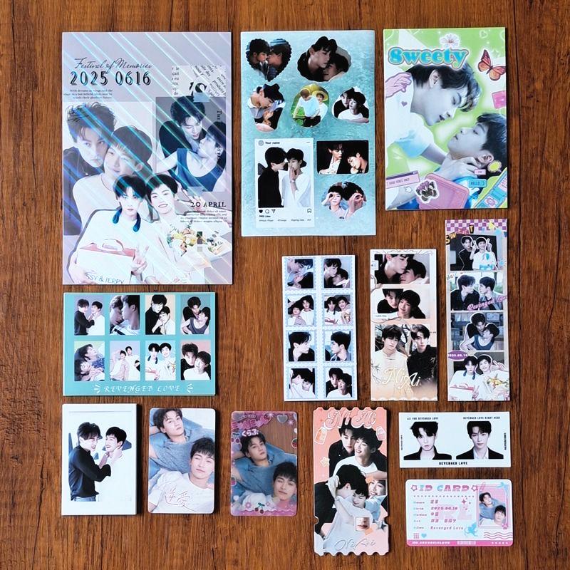 30 Stück/Set Revenged Love Sammel-Materialpaket - Zi Yu & Tian Xuning Postkarten Transparente Karten Lesezeichen Souvenir für Fans