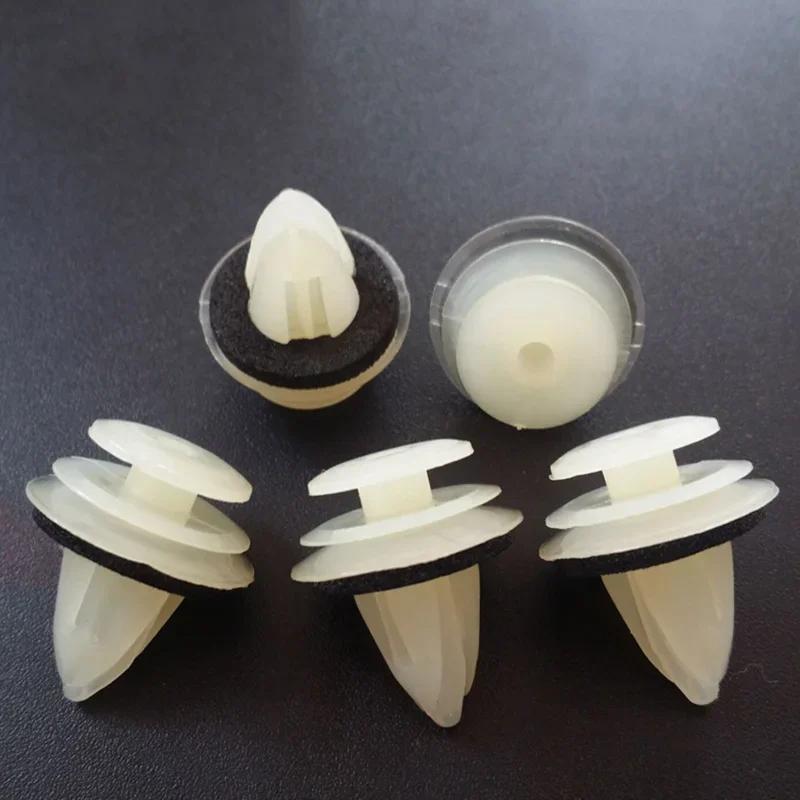 50 STK Dørpanelklemme med tetningsringfeste Nagle Støtfangerklemmeholder for BMW E34 E36 E38 E39 E46 M3 M5 Z3 X5 Biltilbehør