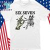 Six Seven Funny Number Meme Halloween T-Shirt Unisex T-Shirt