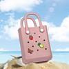Handmade EVA Handbags With Hole Mini DIY Hole Paste Bag Cartoon Pattern Handbags Travel