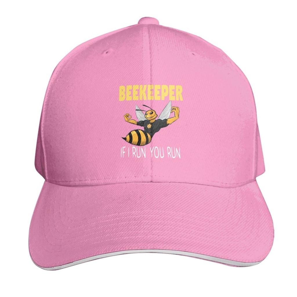 Beekeeper If I Run You Run Beekeeping Cap Fashion Casual Baseball Caps Adjustable Hat Hip Hop Summer Unisex Baseball Hats