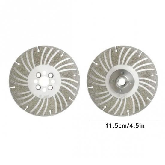 Yousheng 1 Set Grinding Wheel Heavy Duty Carbon Steel 4 1/2 Inch Angle Grinder Cutting Disc Professional Cutoff Wheel Replacement Angle Grinder