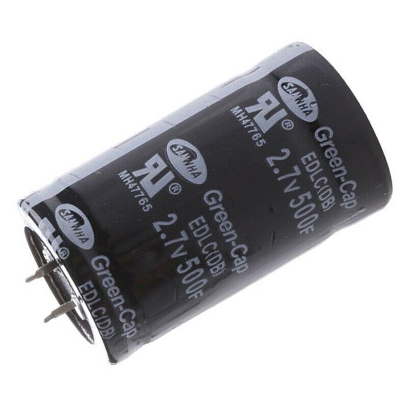 2.7 V500F Capacitor 25 ° C 87600 hours Equipment Set Accessory 2.7V Durable