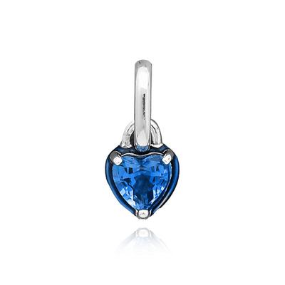 Charm ME Dangle Blue Chakra Heart 793042C02