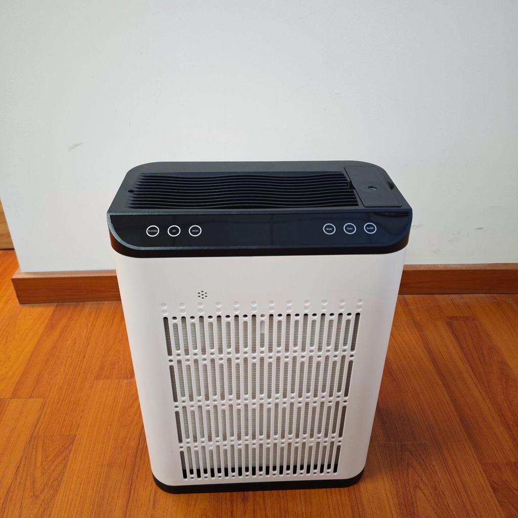 Air Purifier & Humidifier with Pet Hair Suction, Odor & Smoke Removal, and Negative Ion Technology