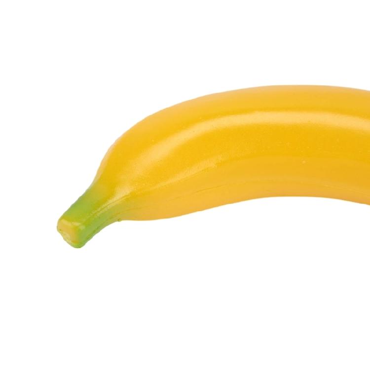 Künstliche Frucht Bananenmodell mit natürlich aussehender gelber Form für Haushalt, Party-Tischdekorationen und Einzelhandels-Arrangements