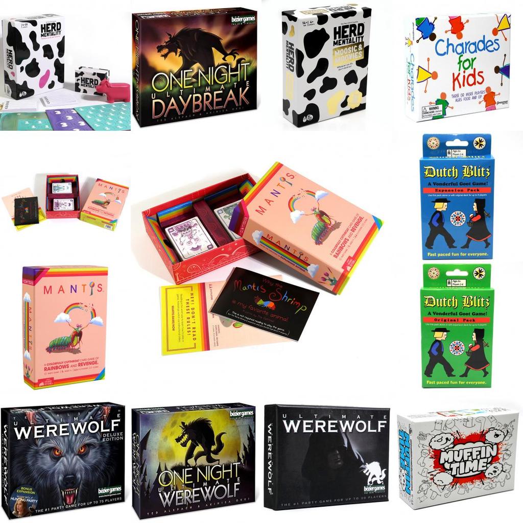 Mentality Mantis Herd Card Game For Emotional And Visual Skill Building Suitable