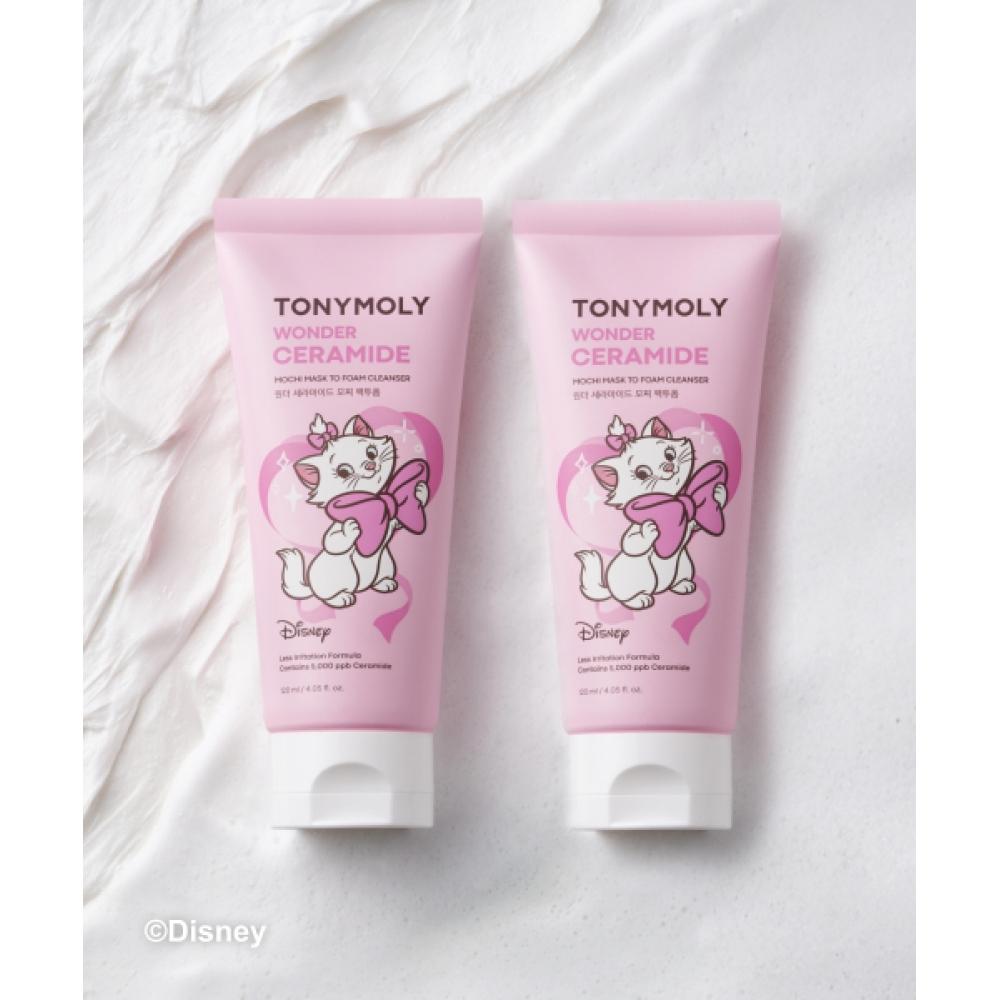 

Tonymoly [2pack] Disney Marie Collaboration Wonder Ceramide Mochi Facto Foam 120ml FREE