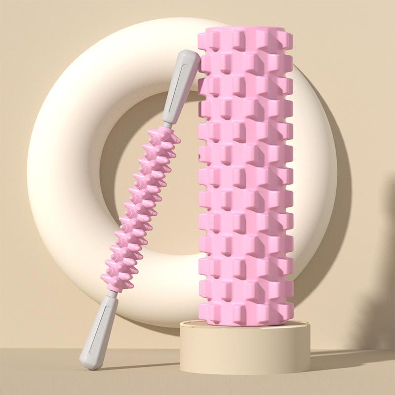 Foam Roller Wolf Tooth Muscle Massage Relaxer - Slimming Yoga Tool for Legs and Back