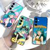 LUM Anime T-Urusei Y-Yatsura Phone Case For Samsung Galaxy A73,A72,A71,A70,A52,A51 Others Soft Black Cover
