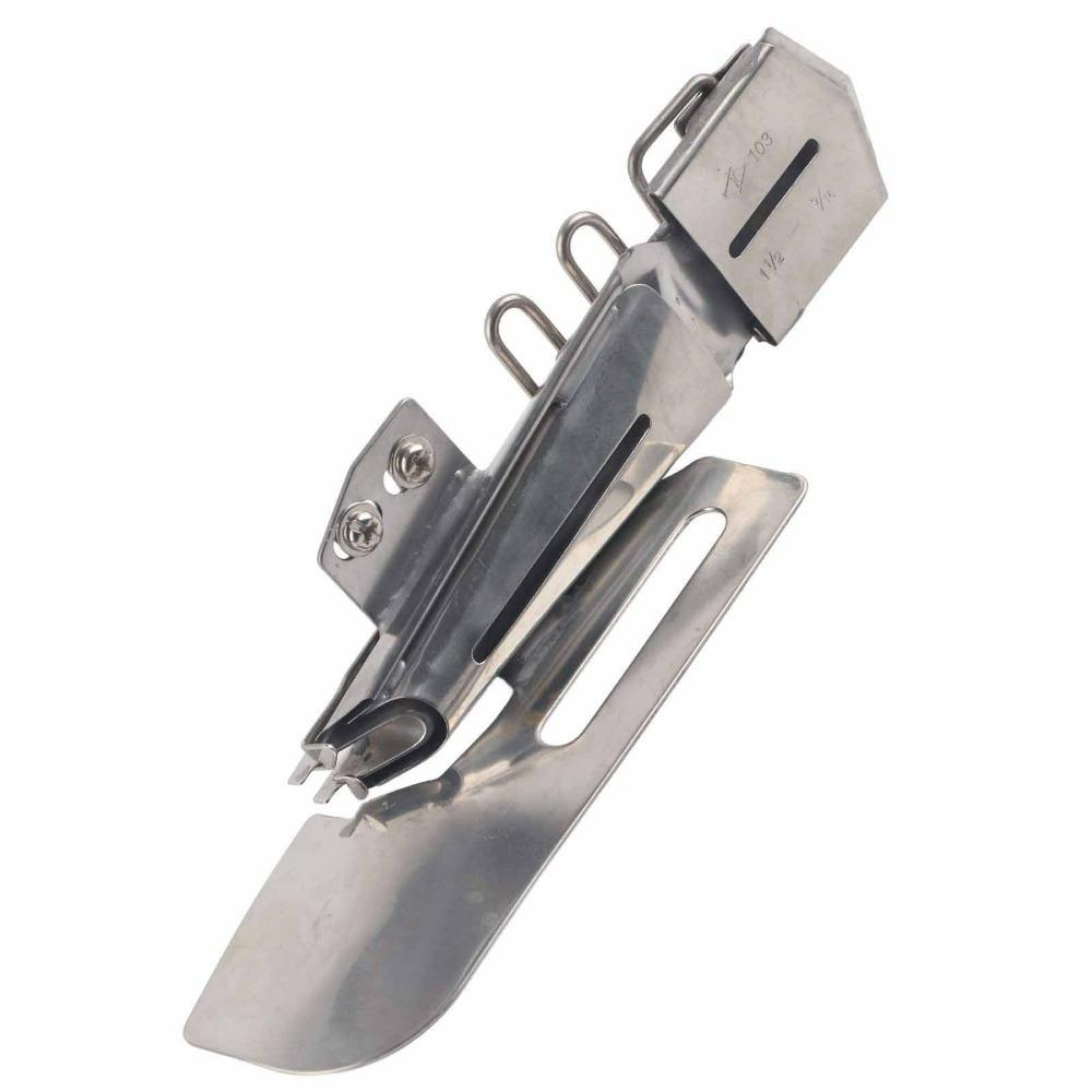 Flat Folder Industrial Sewing Machine Binder Metal Flat Seamer Folder  Sewing Applications