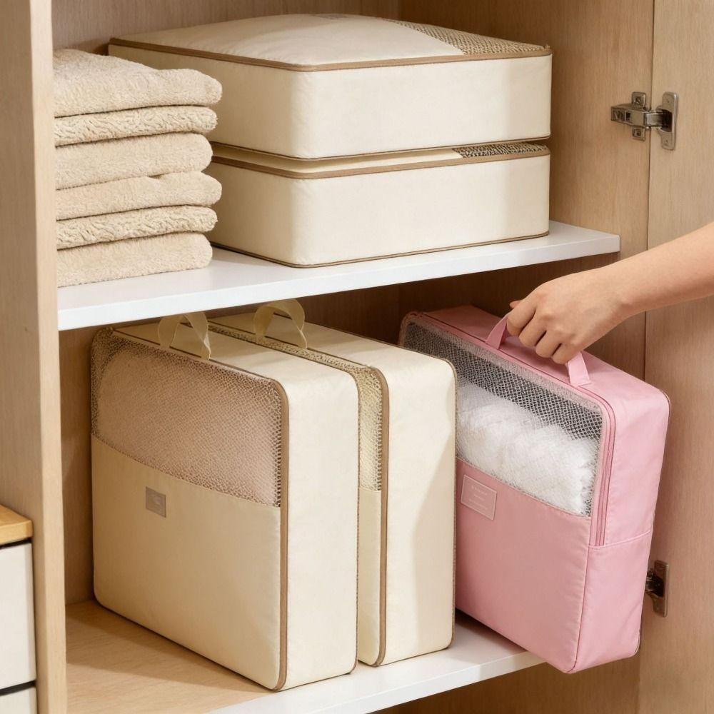 Visible Clothes Quilt Storage Bag Large Capacity Blanket Sorting Bags  Home Use