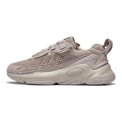 Li Ning Star Cloud 2K Fabric Synthetic Leather Non-Slip Wear-Resistant Low-Top Sports Casual Shoes Men Sneakers Goat-Gray AGCT077-2