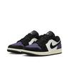 Jordan Air Jordan 1 Low Top Vintage Basketball Shoes Unisex Black Purple II3788-003(Team59-)
