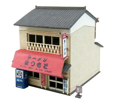 Sankei Miniatuart Petit Ramen Shop Paper Craft 1/220 MP01-115