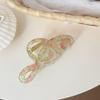 Sweet Musical Note Shape Hair Claw Clips Creative Minimalist Fashion Strong Hold Hair Clips for Women Bridesmaid Wedding Decor