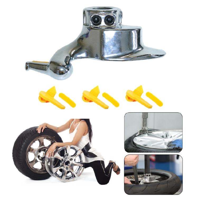 28/29/30mm Motorcycle Car Steel Tyre Changer Mount Demount Duck Head Accessory With Rims Protectors