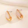Fashion Exaggerated Temperament Dripping Oil Water Droplets Earrings For Women