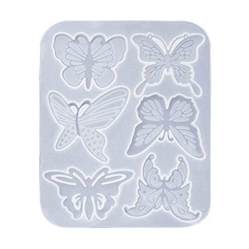 

Силиконовая форма с бабочками и листьями, декоративная форма для подвески, эпоксидная силиконовая форма ручной работы, формы из эпоксидной смолы, изготовление поделок