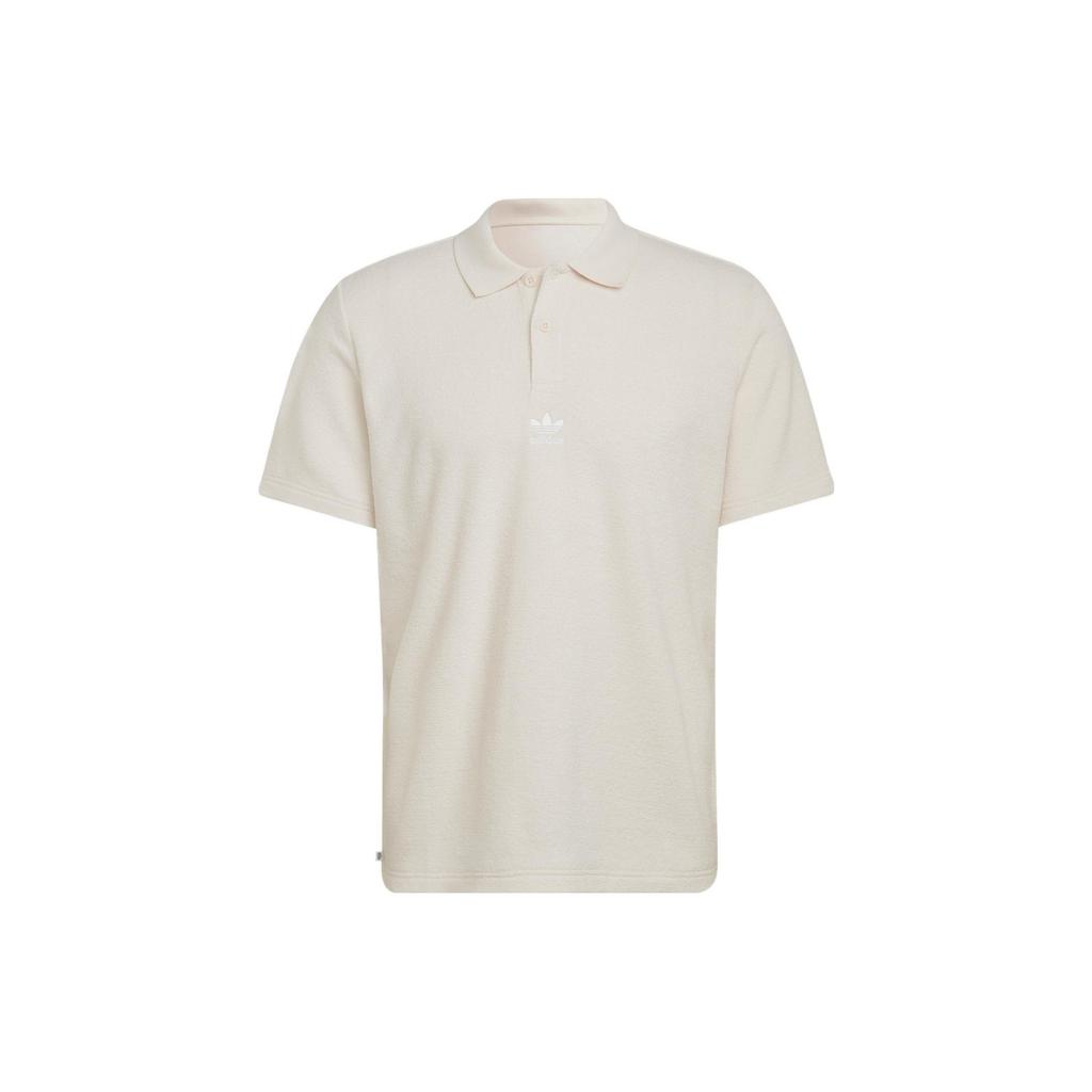 Adidas Originals ADICOLOR Polo Shirts Men's White Polo Collar Moderate Straight Fit IB7723