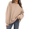 Women's Solid-color Fashionable Round-neck Top