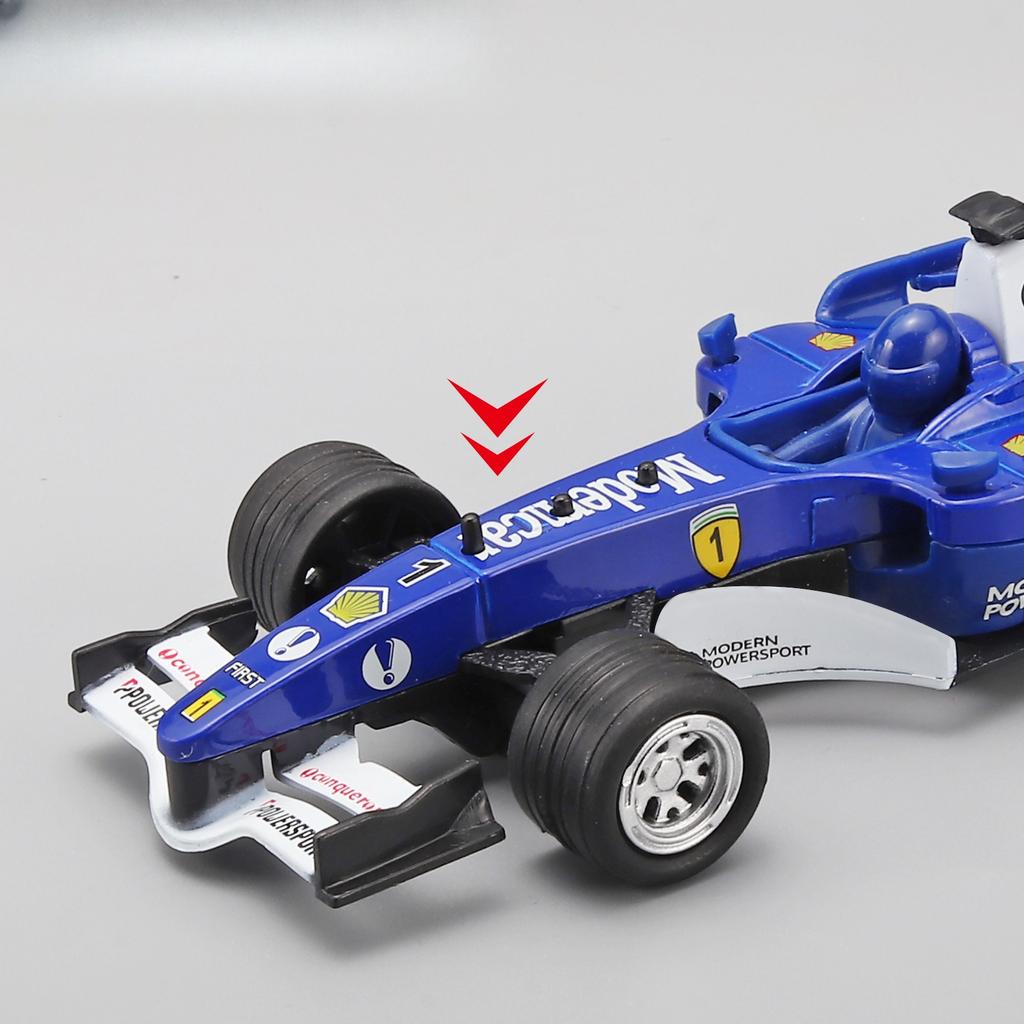 1:32 F1 Formula Racing Alloy Car Model Sound and Light Simulation Rally Racing Car Model Toy