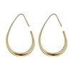 Comfortable Tear Drop Hoop Earrings Stylish Teardrop Hoop Earrings Distinctive Ear Ornament for Fashion Individuals