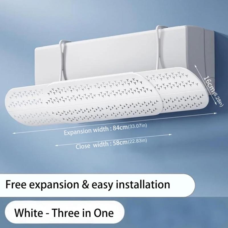 Adjustable Air Conditioning Windshield Baffle Air Supply Shield Suitable for Comfortable and Controlled Air Supply