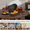 Vintage Wooden Storage Box Coin Jewellery Storage Box With Lock Art Collection Jewelry Organizer Multipurpose Decoration Case