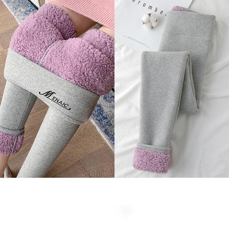 Ladies Winter Warm Thick Tights Thermal Leggings Fleece Lined Pants Skinny Long Johns Thermos Pantyhose Plus Size For Women