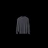 Hengyuanxiang Men's Solid Medium Grey Round Neck Wool Sweater