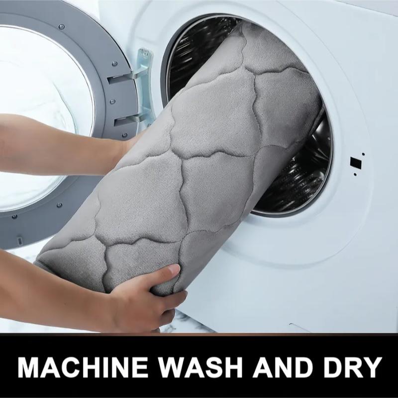 Koupelnový kobereček z paměťové pěny Protiskluzová koupelnová předložka Ultra měkká podložka na podlahu Protiskluzová absorbující vodu a praní v pračce