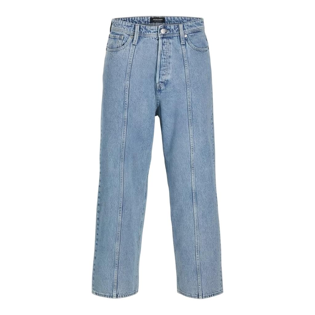 Jack And Jones Mens Denim Relaxed Wide Leg Jeans