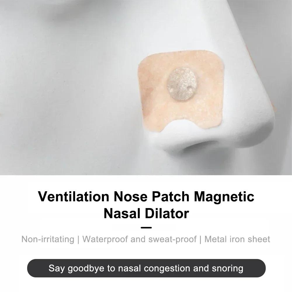 Anti-Snoring Nose Clip Nasal Breathing Dilators Starter Kits Magnetic Nose Strips Increase Sports Air Intake Improve Sleeping