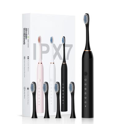 Intelligent Sonic Electric Toothbrush, Adult Rechargeable Fully Automatic Whitening and Teeth Cleaning Device for Students, Men