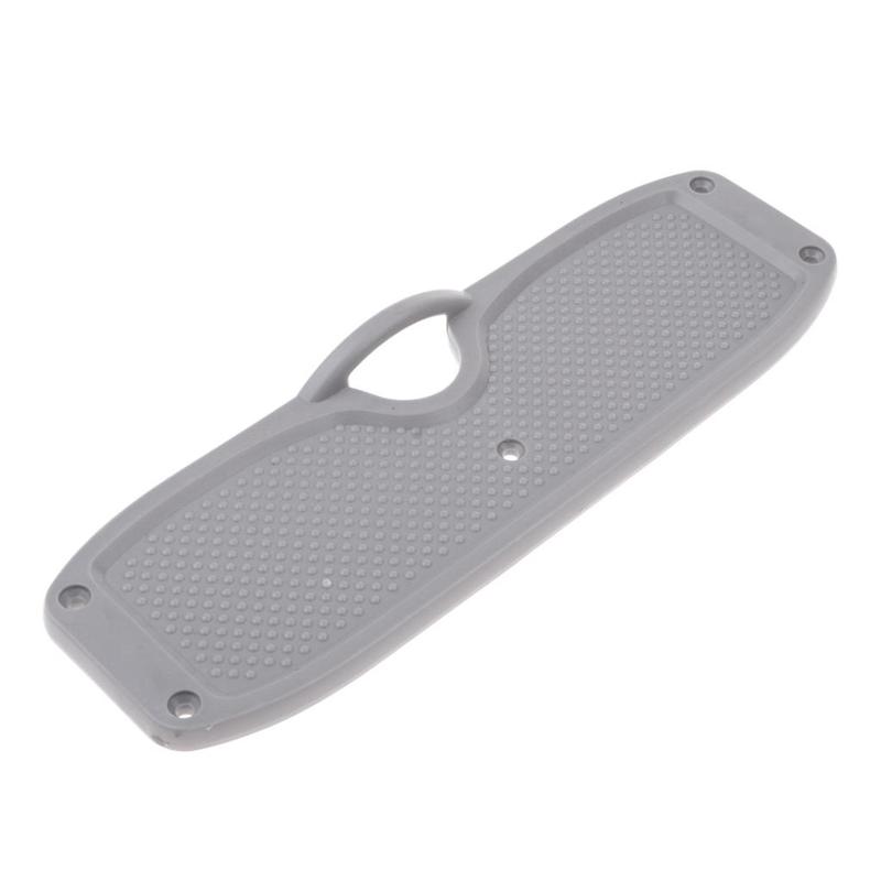 Outboard Mounting Bracket Gray Transom Plate ABS Material for Canoe Yacht Boat Hardware Accessories