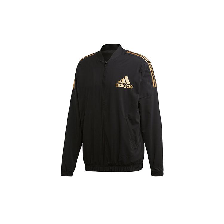 

New Adidas Jackets Men Black DX7717 S