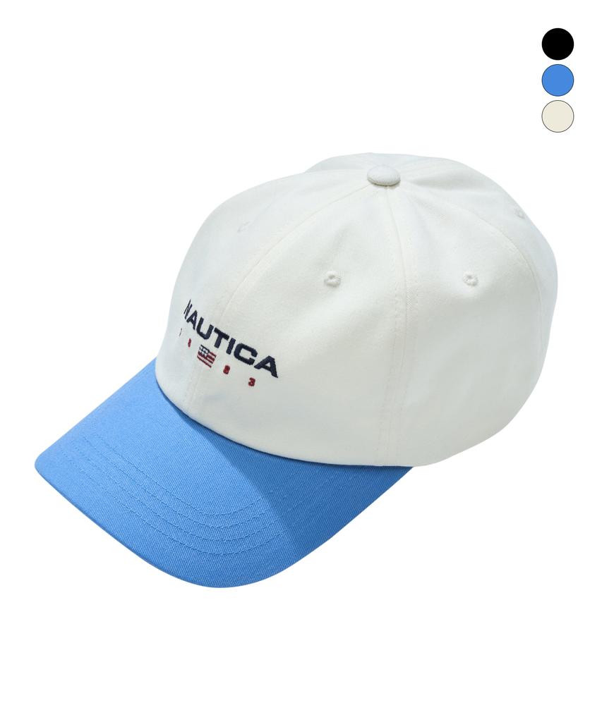 NAUTICA 83 Flag 6-Panel Ball Cap (3 Colors) Nca1436