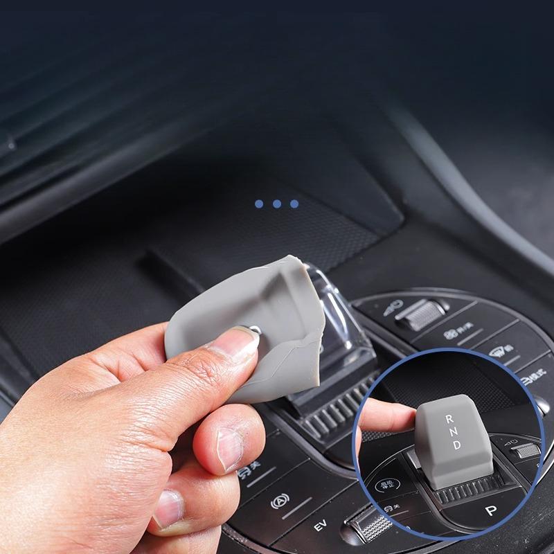 Silicone Gear Cover DMiEV Gear Handle Cover for BYD Song PLUS Decorative Gear Cover Interior Modification Car Accessories Tools