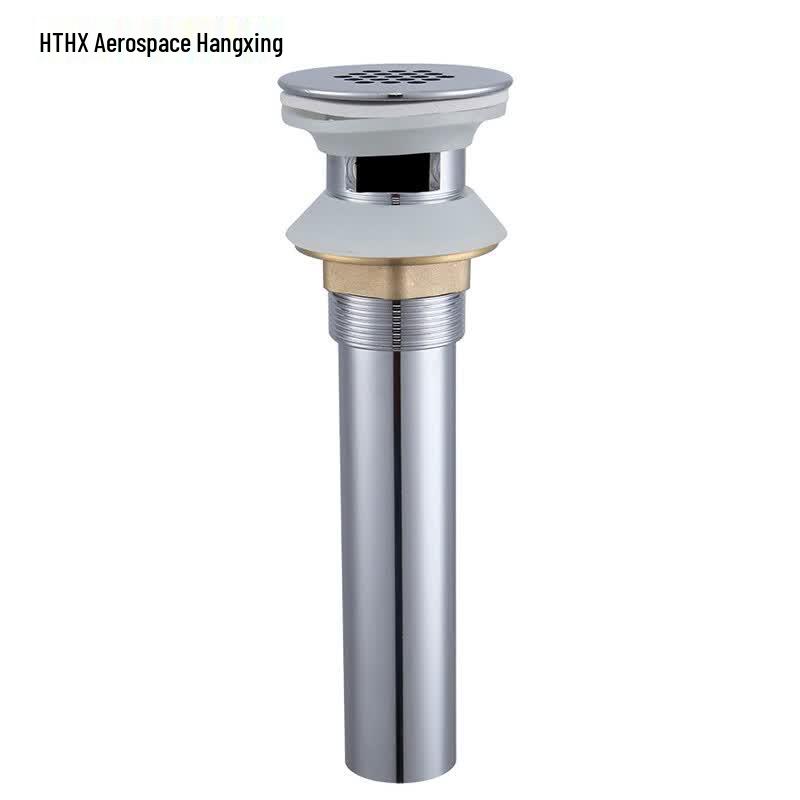 HTHX Brass Finish Basin Drainer DN32