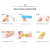 Butterfly & Cat Eye Wearable Nail Kit - Cute Short Manicure Pieces
